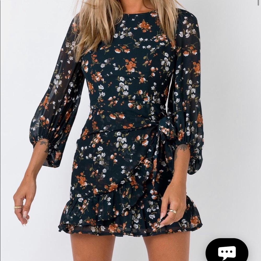 Princess Polly Teal Dress